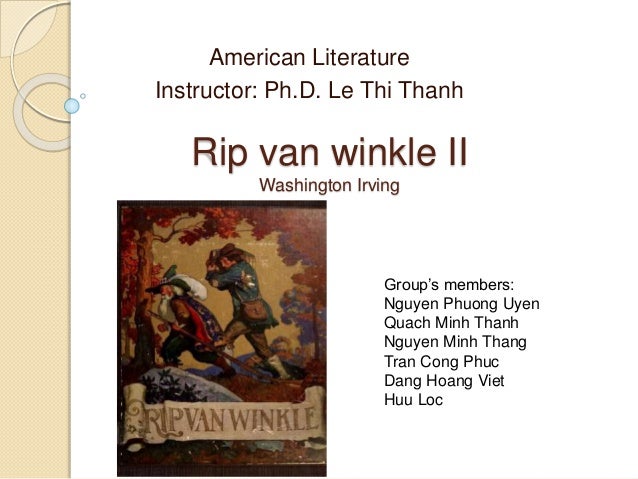 rip van winkle publisher rip van winkle band